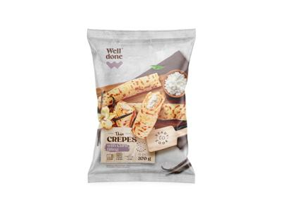 Lietiniai WELL DONE su varškės įdaru, 370 g