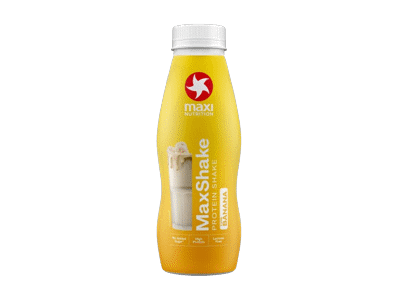 Baltyminis pieno kokteilis MAXI NUTRITION, bananų skonio, 330 ml