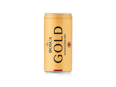 Ferm.gėrimas BOSCA ANNIVERSARY GOLD, baltasis, saldus, 8,5%, 0.2 l, skardin