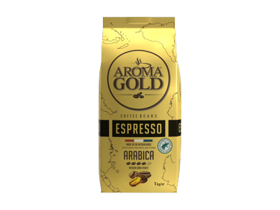 Kavos pupelės AROMA GOLD ESPRESSO, 1 kg