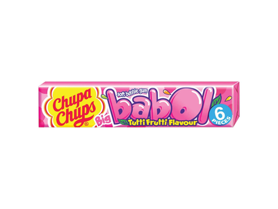 Kramt.guma CHCH BIG BABOL TUTTI FRUTTI, 27,6g