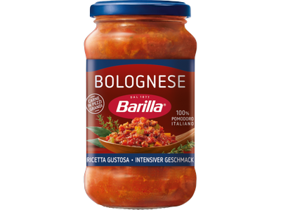 Pomidorų padažas su mėsa, BOLOGNESE, 400g
