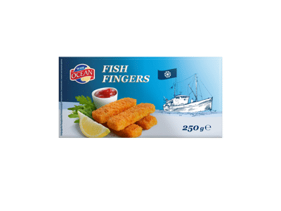 Šaldyti žuvų prišteliai WIDE OCEAN, 250 g