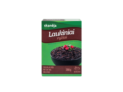 Laukiniai ryžiai SKANĖJA, 200 g