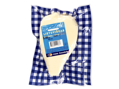 Lietuv. varškės sūris PIENO ŽVAIGŽDĖS,22%,1kg