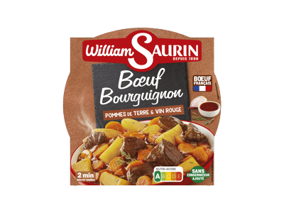 Jautienos troškinys su bulvėmis raudonojo vyno padaže WILLIAM SAURIN, 300 g