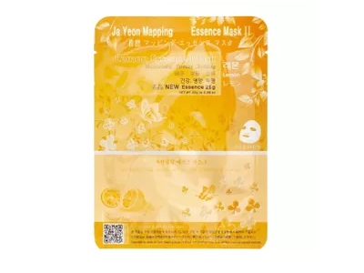 JA YEON MAPPING lakštinė veido kaukė LEMON ESSENCE, 1 vnt.