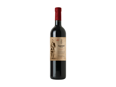 Raudonasis sausas vynas ADATI SAPERAVI, 0,75l