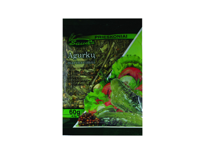 Prieskoniai SAUDA agurkams marinuoti, 60 g