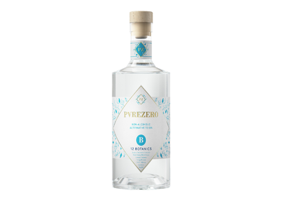 Nealkoholinis džinas, GinZero 12 Botanics, 0,7 l