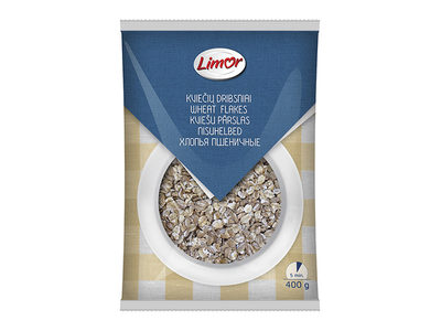 Kviečių dribsniai LIMOR, 400 g