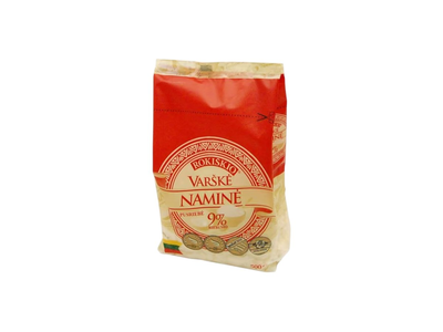 Pusriebė varškė ROKIŠKIO NAMINĖ, 9% rieb., 500 g