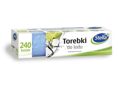 Ledukų šaldymo maišeliai STELLA, 240 kubelių, 1 vnt.