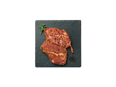 Karamelinė sprandinė su česnakais ir juodaisiais kmynais, 1 kg