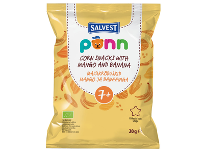 Ekol. užkandis su mang. ir banan. PONN, 20 g