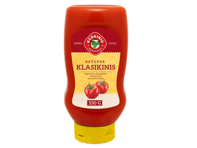 Klasikinis KĖDAINIŲ pomidorų padažas, 550g