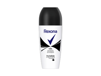 Moteriškas rutulinis dezodorantas REXONA INVISIBLE, 50 ml