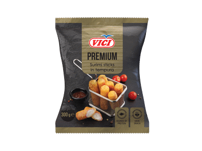 Šaldytos surimio lazdelės tempuroje VIČI, 300 g