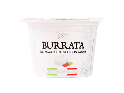Sūris Burrata SELECTION BY RIMI, 51 %, 125 g