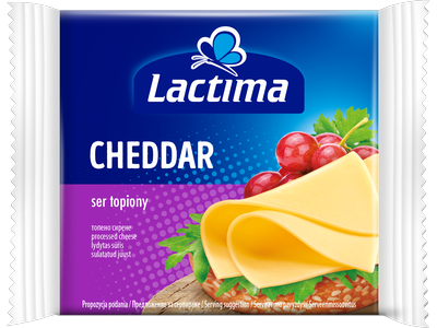 Lydytas čederio sūris LACTIMA, riekelėmis, 130 g