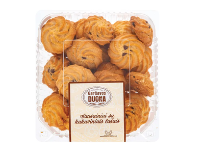 Sausainiai su kakaviniais lašais 300g  
