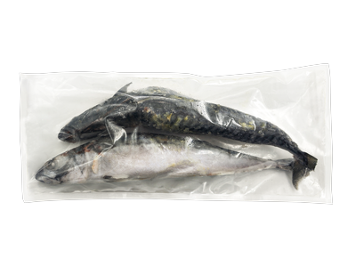 Šaldyta atlantinė skumbrė, su galva, dydis 400-600, ~1 kg