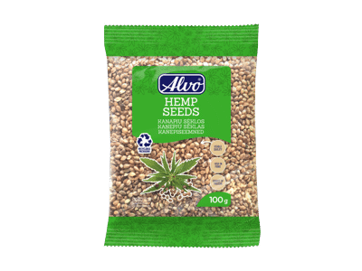 Kanapių sėklos ALVO, 100 g