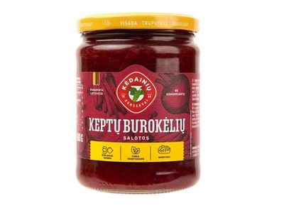 KĖDAINIŲ KONSERVŲ keptų burokėlių salotos, 480 g