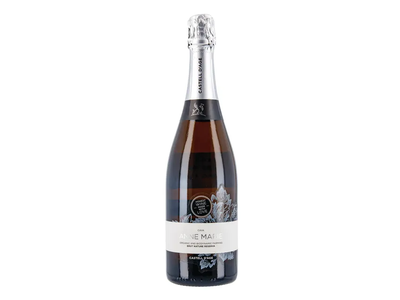 Baltasis rūšinis putojantis vynas CASTELL D'AGE CAVA ANNE MARIE BRUT NATURE RESERVA 12%, 750 ml