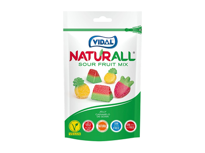 Guminukai VIDAL NATURALL SOUR FRUIT MIX, 180g