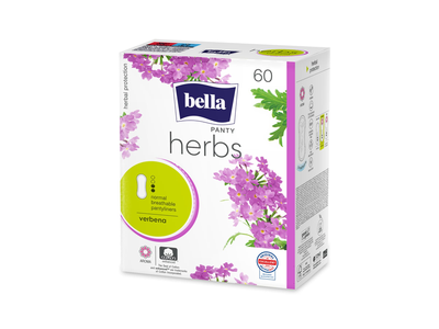 Kasd. įkl. BELLA PANTY HERBS VERBENA, 60 vnt