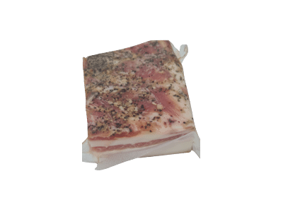 Sūdyti kiaulienos lašiniai LINKĖJIMAI IŠ KAIMO, su raumenuku, a. r., 1 kg