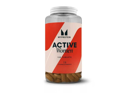 Multivitaminų tabletės MYVITAMINS AKTYVI MOTERIS, 120vnt.