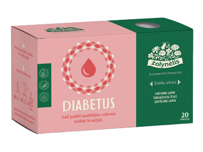 Žolelių arbata ŽOLYNĖLIS DIABETUS, 30 g