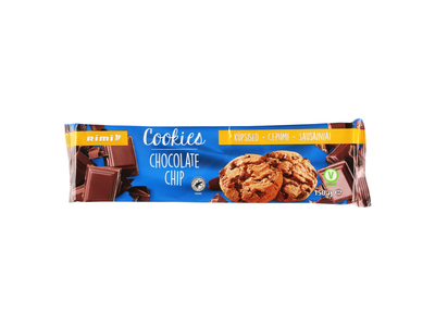 Sausainiai su šokolado gabalėliais RIMI, 150g