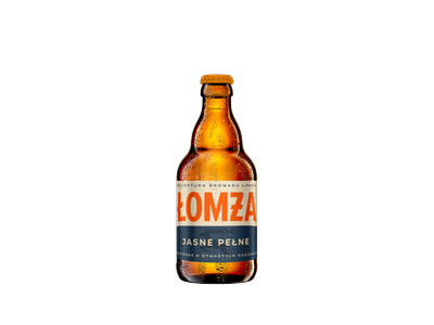 Alus LOMŽA Jasne Pelne, 6%, 0,33l butelis