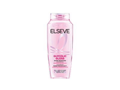 L'Oréal Paris ELSEVE Glycolic Gloss CORE šampūnas. 400 ml