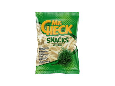 Bulvių traškučiai MR. CHECK su krapais, 50 g