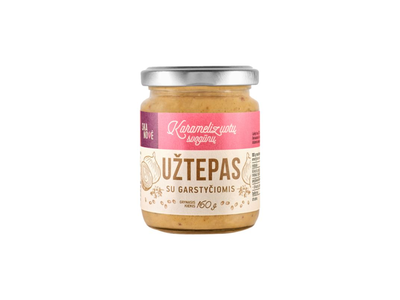 Skanovė Karamelizuotų svogūnų užtepas su garstyčiomis 160 g