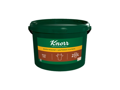 Jautienos sultinys KNORR 1-2-3,  pagrindas, 3.5 kg