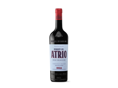 Vynas MARQUES DEL ATRIO, Rioja Gran Seleccion, raudonas, 13,5%, 0,75 l