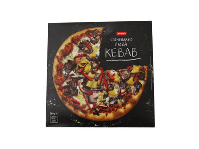 Šald. ant akmens kepta pica RIMI KEBAB, 380 g
