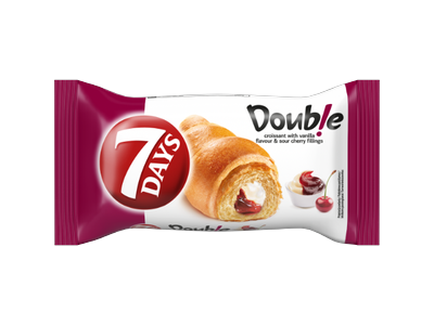 Raguolis 7 DAYS, su vanilės ir vyšnių skonio įdaru, 60 g