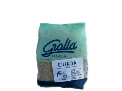 Bolivinė balanda GRALLA, balta, 400 g