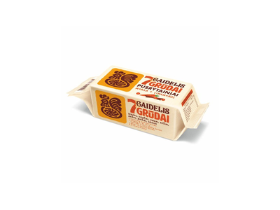 GAIDELIS "7 GRŪDAI" Morka+Cinamonas 160 g /Pusrytainiai