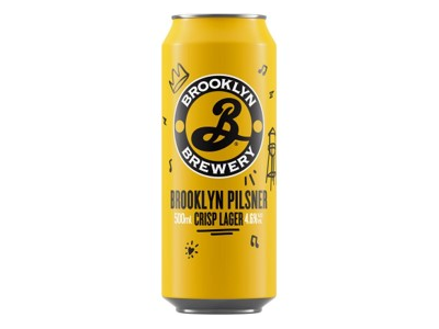 Alus BROOKLYN, Pilsner, 4,6%, 0,5l, D