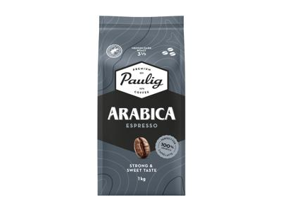 Kavos pupelės ARABICA ESPRESSO PAULIG, 1 kg
