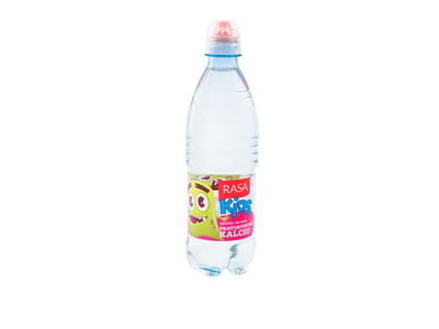 Stalo vanduo RASA Kids, su kalciu, negazuotas, 0,5 l D