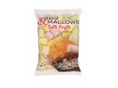 Zefyrai BBQ & MALLOWS TUTTI FRUTTI, 225 g