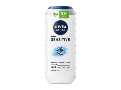 NIVEA Dušo želė vyrams  SENSITIVE, 250 ml